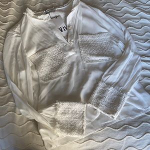 Zara Combination Dress Shirt